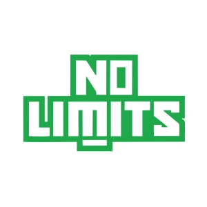 No Limit Sticker 17x17 Cm Yeşil