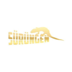 Sürüngen Sticker 17x17 Cm Gold