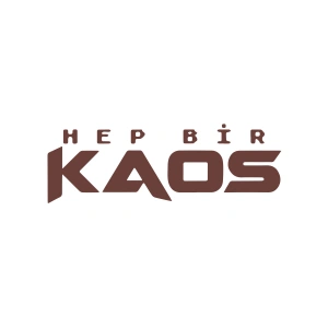 Hep Bir Kaos Sticker 17x17 Cm Kahverengi