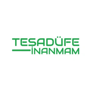 Tesadüfe İnanmam Sticker 17x17 Cm Yeşil