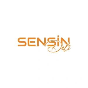 Sensin Deli Sticker 17x17 Cm Turuncu