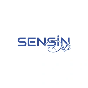 Sensin Deli Sticker 17x17 Cm Mavi