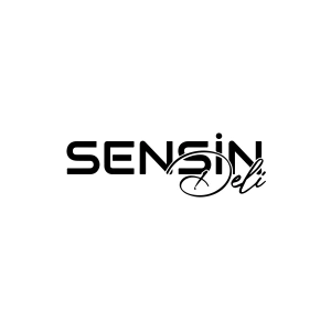 Sensin Deli Sticker 17x17 Cm Siyah