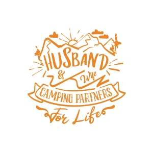 Husband Sticker 17x17 Cm Turuncu