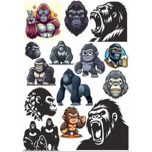 Goril Sticker Set