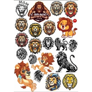 Aslan Sticker Set