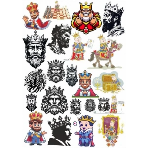 Kral Sticker Set