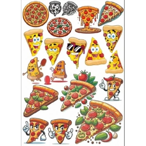 Pizza Sticker Set