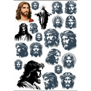 Jesus Sticker Set