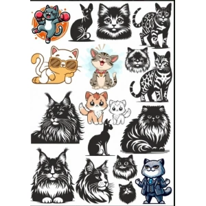 Kedi Sticker Set