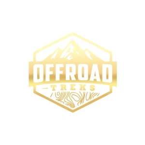 Offroad ve Dağ Sticker 17x17 Cm Gold