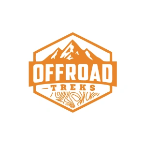 Offroad ve Dağ Sticker 17x17 Cm Turuncu