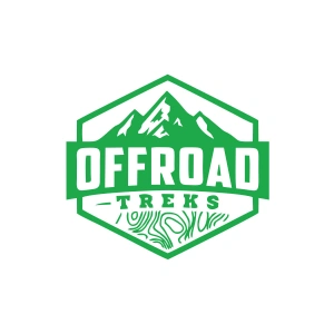 Offroad ve Dağ Sticker 17x17 Cm Yeşil