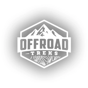 Offroad ve Dağ Sticker 17x17 Cm Beyaz
