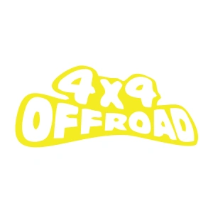 4x4 Off Road Sticker 17x17 Cm Sarı