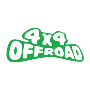 4x4 Off Road Sticker 17x17 Cm Yeşil
