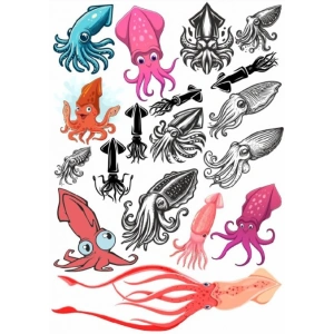 Kalamar Sticker Set