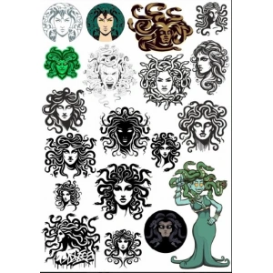 Medusa Sticker Set