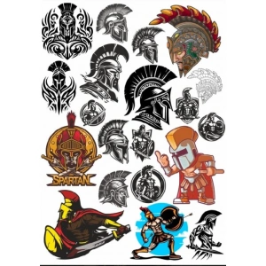 Spartalı Sticker Set