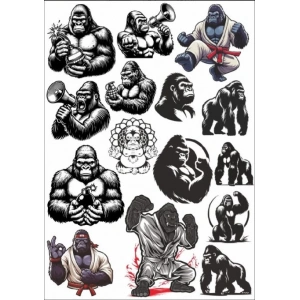 Goril Sticker Set