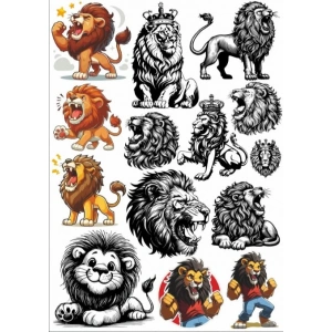 Aslan Sticker Set