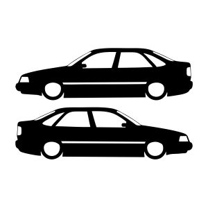 Basık Tempra Sticker 17x17 Cm Siyah