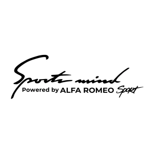 Sports Mind Alfa Romeo Sports Sticker 17x17 Cm Siyah