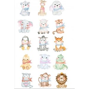 Sevimli Hayvanlar Sticker SEt