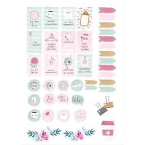 Pembe Planner Sticker Set