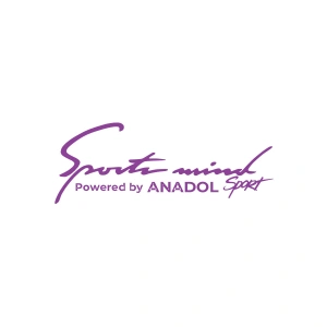 Sports Mind Anadol Sports Sticker 17x17 Cm Mor