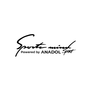 Sports Mind Anadol Sports Sticker 17x17 Cm Siyah