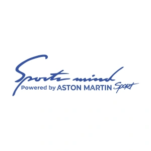 Sports Mind Aston Martini Sports Sticker 17x17 Cm Mavi