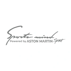 Sports Mind Aston Martini Sports Sticker 17x17 Cm Gri