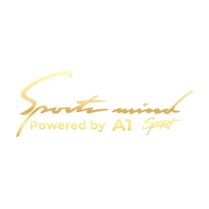 Sports Mind Audi A1 Sports Sticker 17x17 Cm Gold