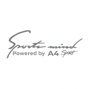 Sports Mind Audi A4 Sports Sticker 17x17 Cm Gri