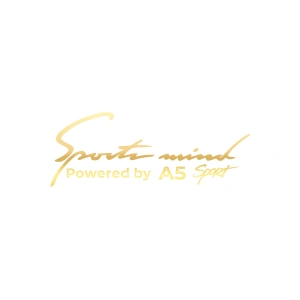 Sports Mind Audi A5 Sports Sticker 17x17 Cm Gold