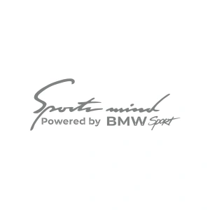 Sports Mind BMW Sports Sticker 17x17 Cm Gri