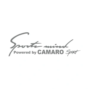 Sports Mind CHEVROLET CAMARO Sports Sticker 17x17 Cm Gri