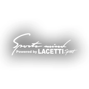 Sports Mind CHEVROLET LACETTI  Sports Sticker 17x17 Cm Beyaz