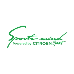 Sports Mind CITROEN Sports Sticker 17x17 Cm Yeşil