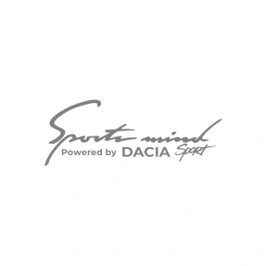 Sports Mind DACIA ESports Sticker 17x17 Cm Gri