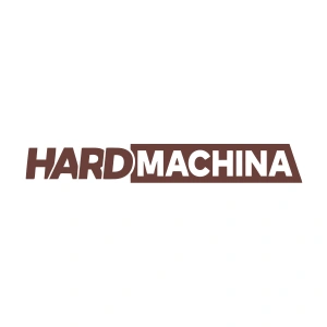 Hard Machine Sticker 17x17 Cm Kahverengi
