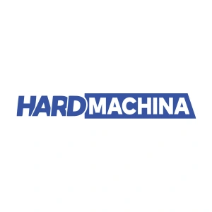 Hard Machine Sticker 17x17 Cm Mavi