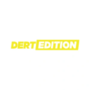 Dert Edition Oto Cam Sticker 17x17 Cm Sarı