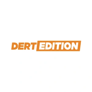 Dert Edition Oto Cam Sticker 17x17 Cm Turuncu