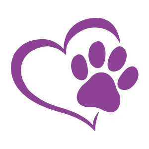 Kalpli Pati Sticker  17x17 Cm Mor