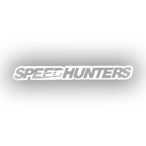 Speed Hunters Sticker 17x17 Cm Beyaz