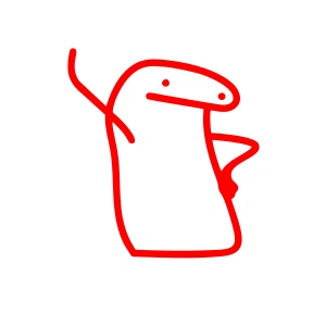 Tel Adam Araba Stickeri 17x17 Cm Kırmızı