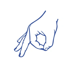 Gotcha Araba Stickeri 17x17 Cm Mavi