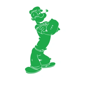 Temel Reis Araba Sticker 17x17 Cm Yeşil